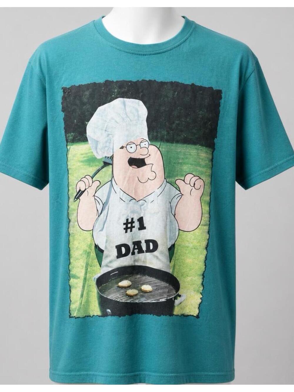 Family Guy #1 Dad Graphic T-Shirt Large